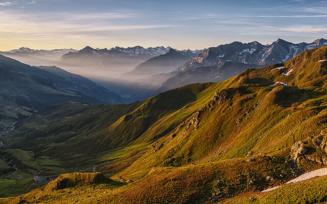 Blick auf die Berge